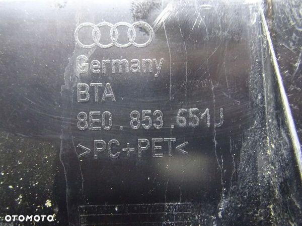 GRILL Audi a4 8E0 OE 8E0853651J atrapa chłodnicy - 9