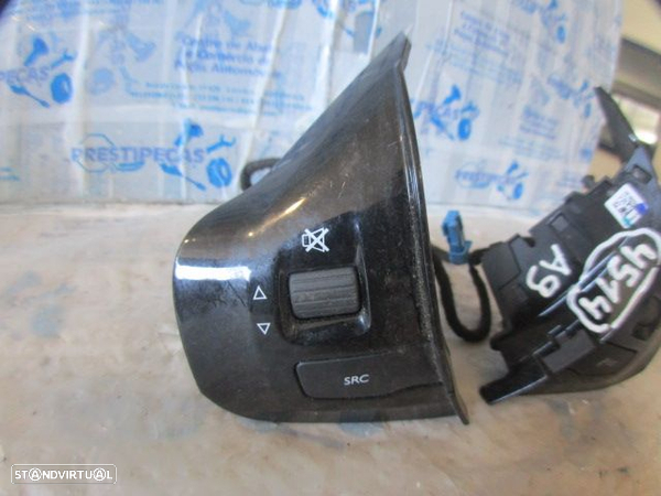 Interruptor 619138220C 98084115XU 28424206 623690200B PEUGEOT 308 2 BREAK SW FASE 1 2015 1.6HDI 120CV 5P PRETO Volante Multifunções - 3