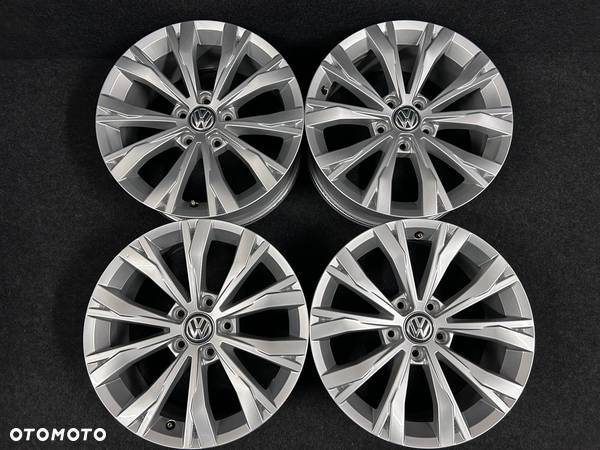 Alufelgi VW Tiguan II, Passat B8, B7, T-Roc, Touran, Golf 17 cali 5x112 4szt. ŁADNE! - 2