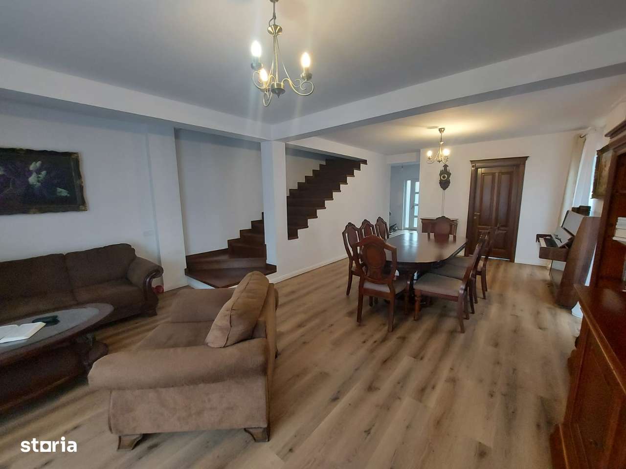 Casă cu 4 camere încălzire în pardoseală, terasă acoperită și pivniță - Imagine principală: 5/20