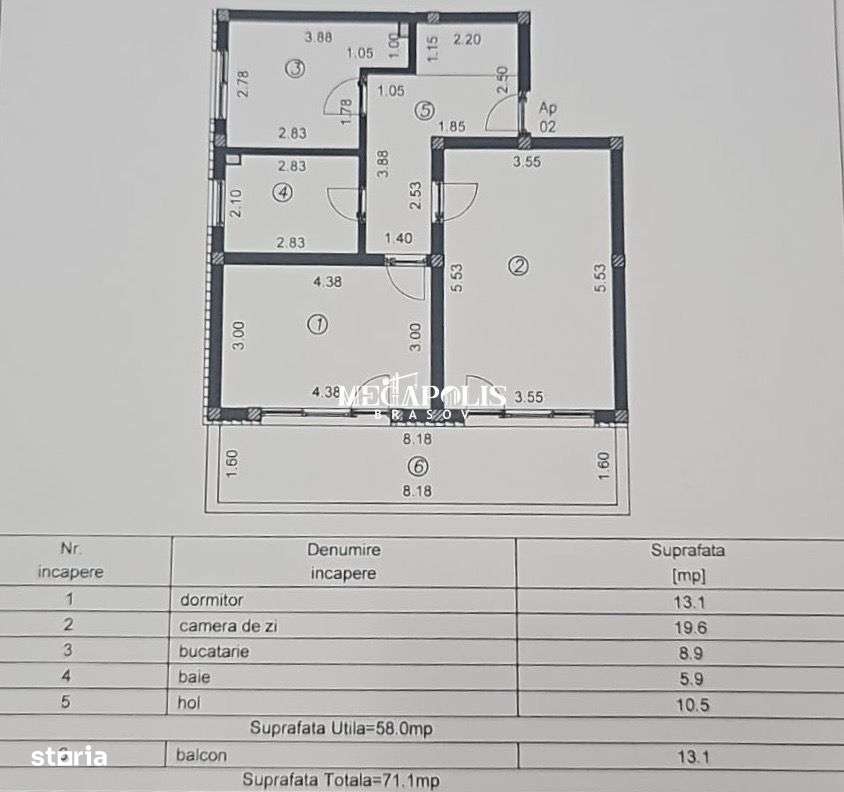 2 camere | Curte 347 mp | Decomandat | Parcare - Imagine principală: 4/11