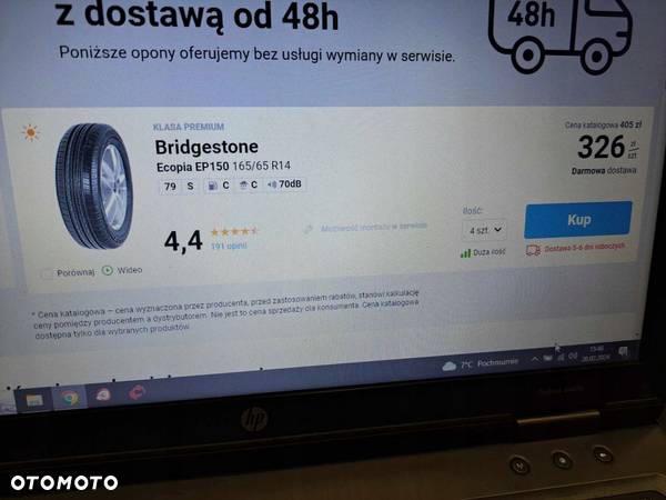 165/65R14 79S Bridgestone Ecopia EP150 CENAZAPARĘ DEMO 2023r - 8