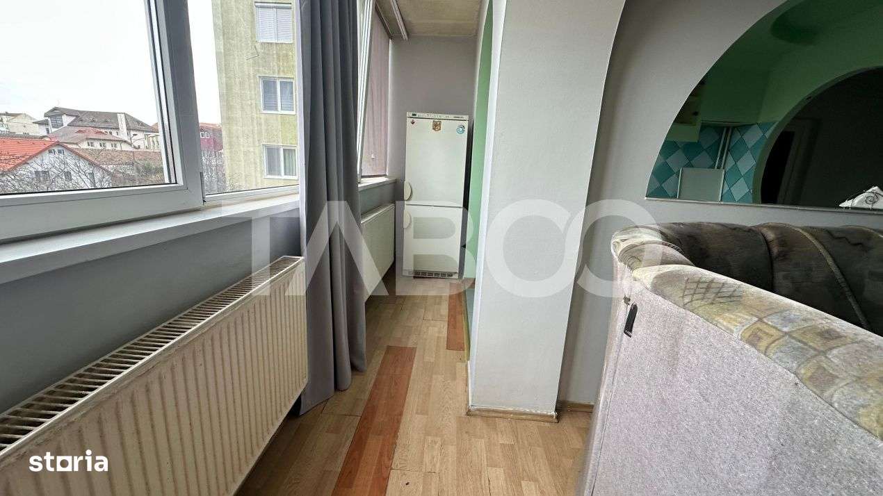 Apartament 72 mpu 3 camere 2 balcoane etaj intermediar Terezian Sibiu - Imagine principală: 5/14