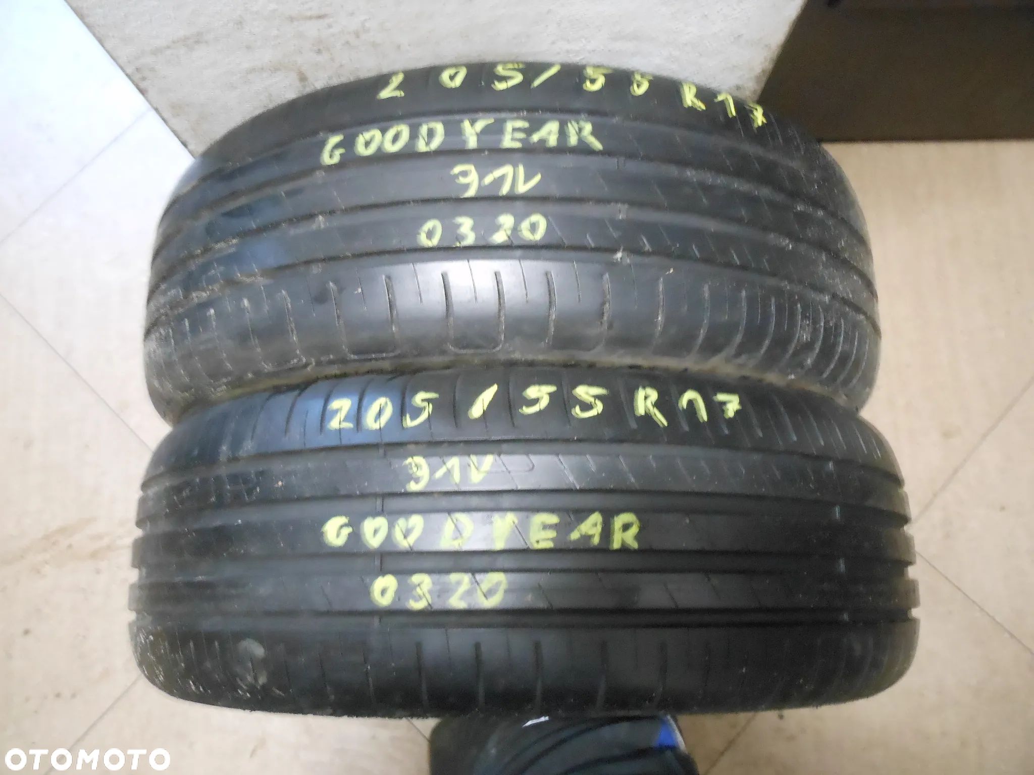 Opony 205/55r17 goodyear efficient grip performance 6,5mm lato para - 1