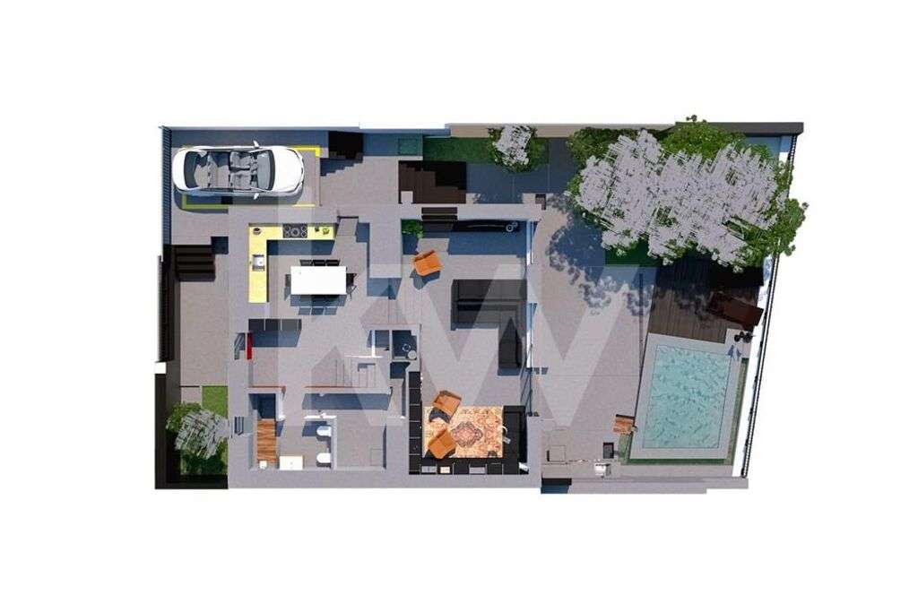 Terreno com projeto aprovado,  para construção moradia V3+1 em Bairro, - Grande imagem: 4/6