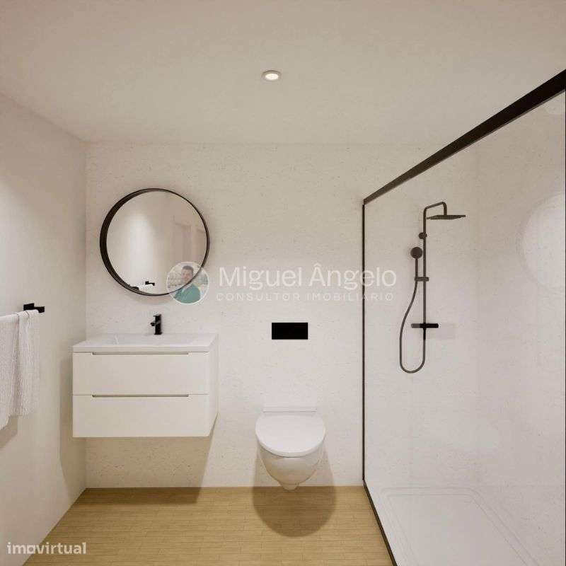 Condomínio Privado c/ jardim e piscina - T1 3ºpiso Ermesinde-24