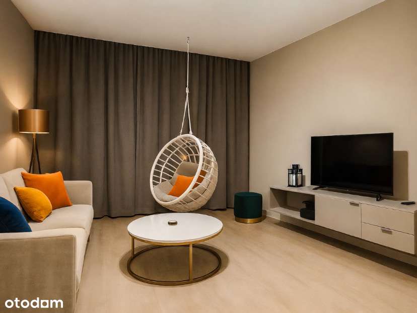 Stylowe mieszkanie z jedną sypialnią w Krakowie - Pełny obrazek: 5/8