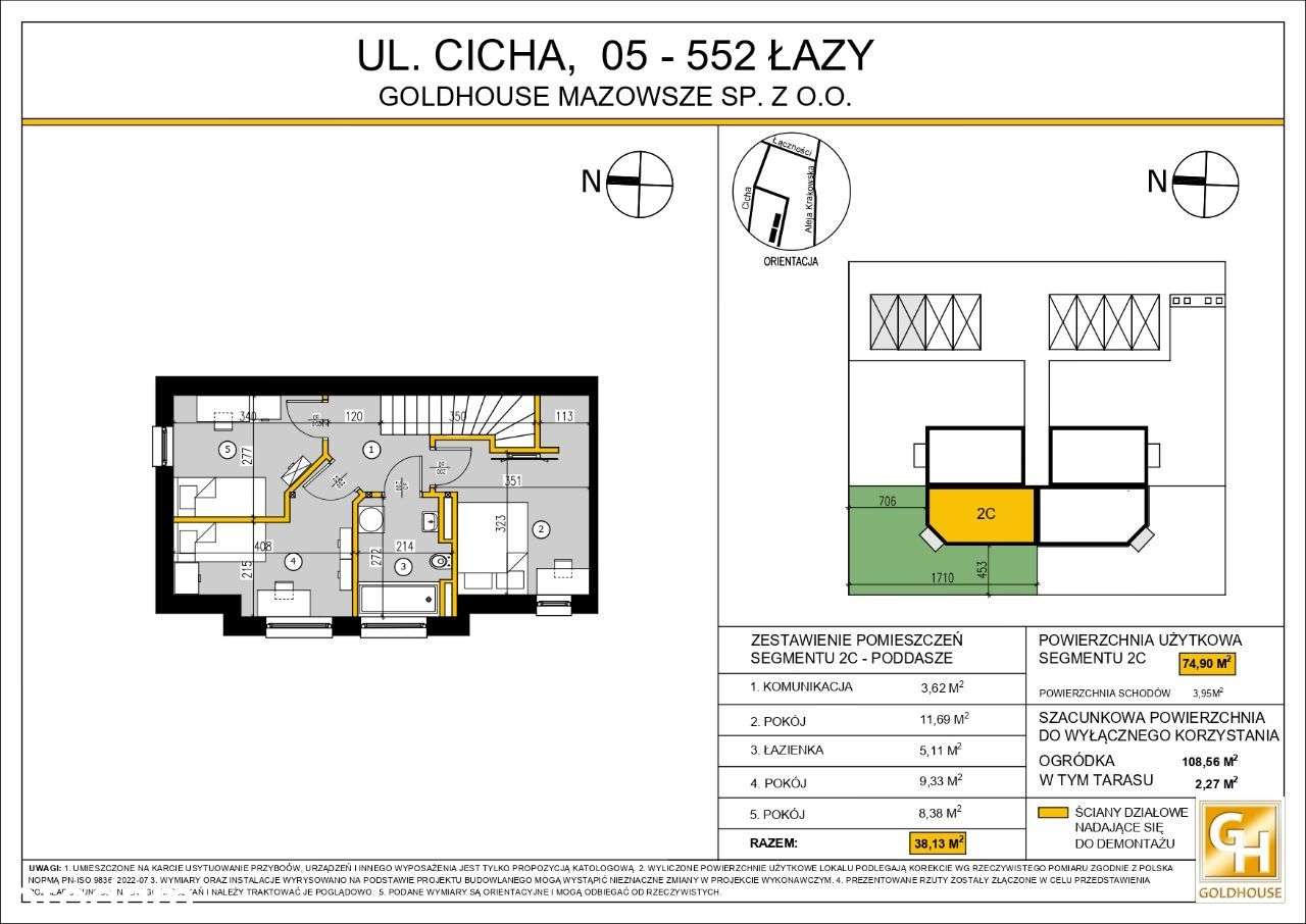 Ogródek. Dwa miejsca parkingowe. Segment 2C - Pełny obrazek: 3/8