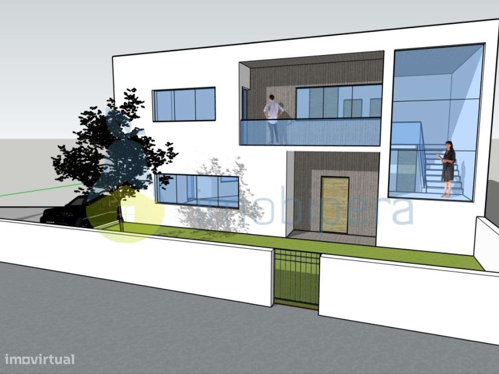 Lote de terreno urbano com projecto aprovado para construção de mor... - Grande imagem: 1/2