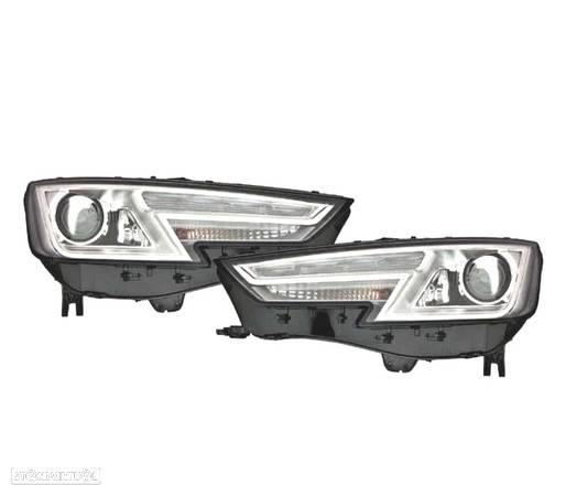 FARÓIS PARA AUDI A4 15-21 LED - 1