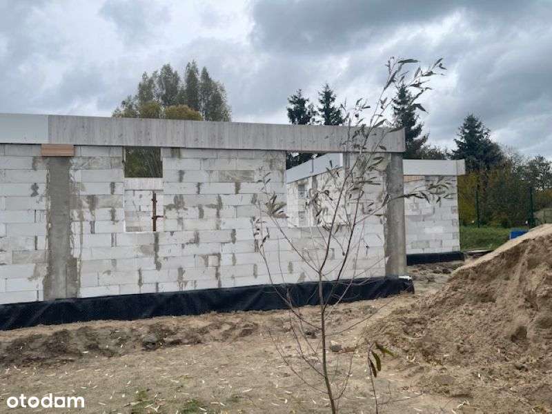 DOM W TRAKCIE BUDOWY NA DZIAŁCE 697 m2 - BRZEZIE KOŁO SULECHOWA-14