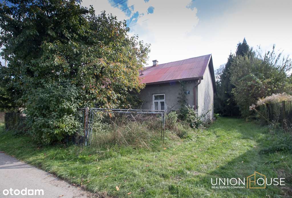 Działka z domem z pozwoleniem na budowę 10 arów - Pełny obrazek: 4/13