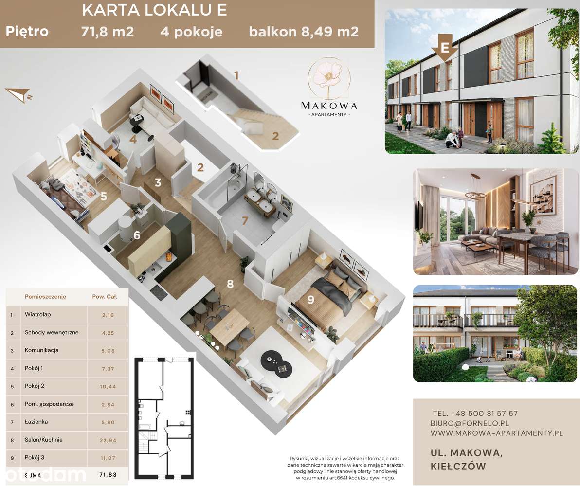 Mieszkanie, które daje możliwości – 4 pokoje + balkon + 25 m² poddasza - Pełny obrazek: 5/10