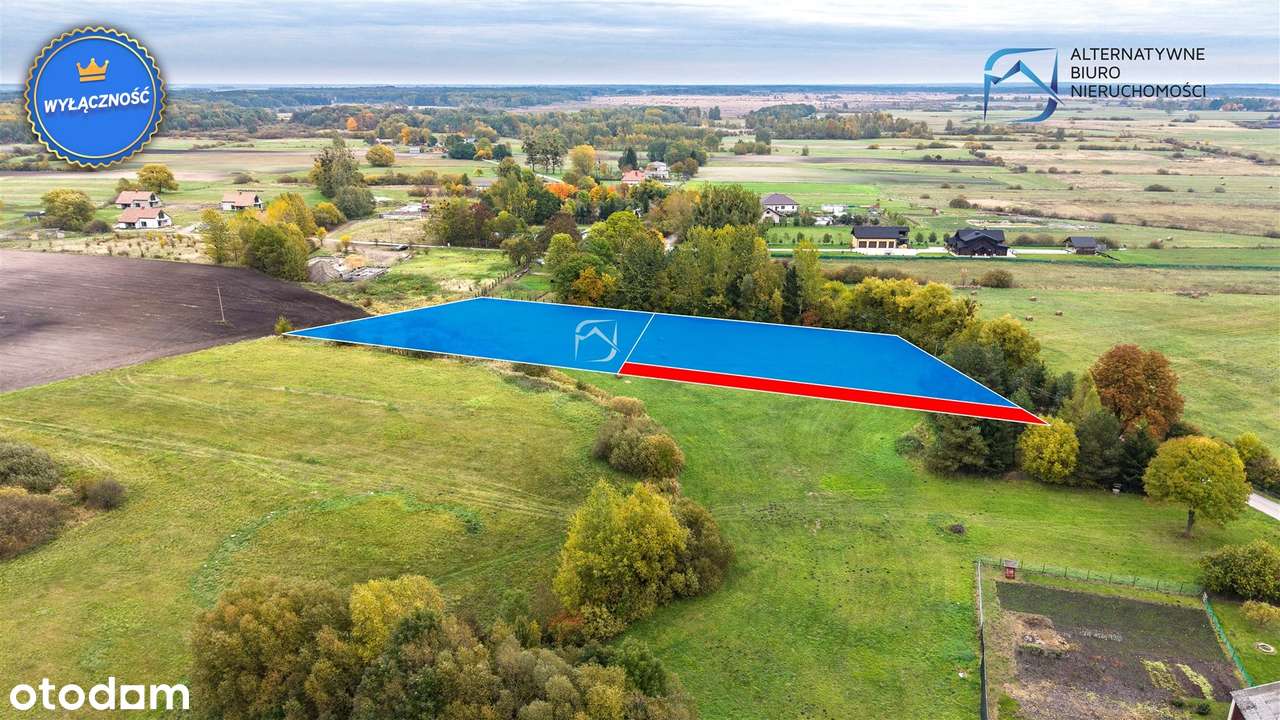 Wyjątkowa działka w pięknym otoczeniu - Zastawie - Pełny obrazek: 4/13