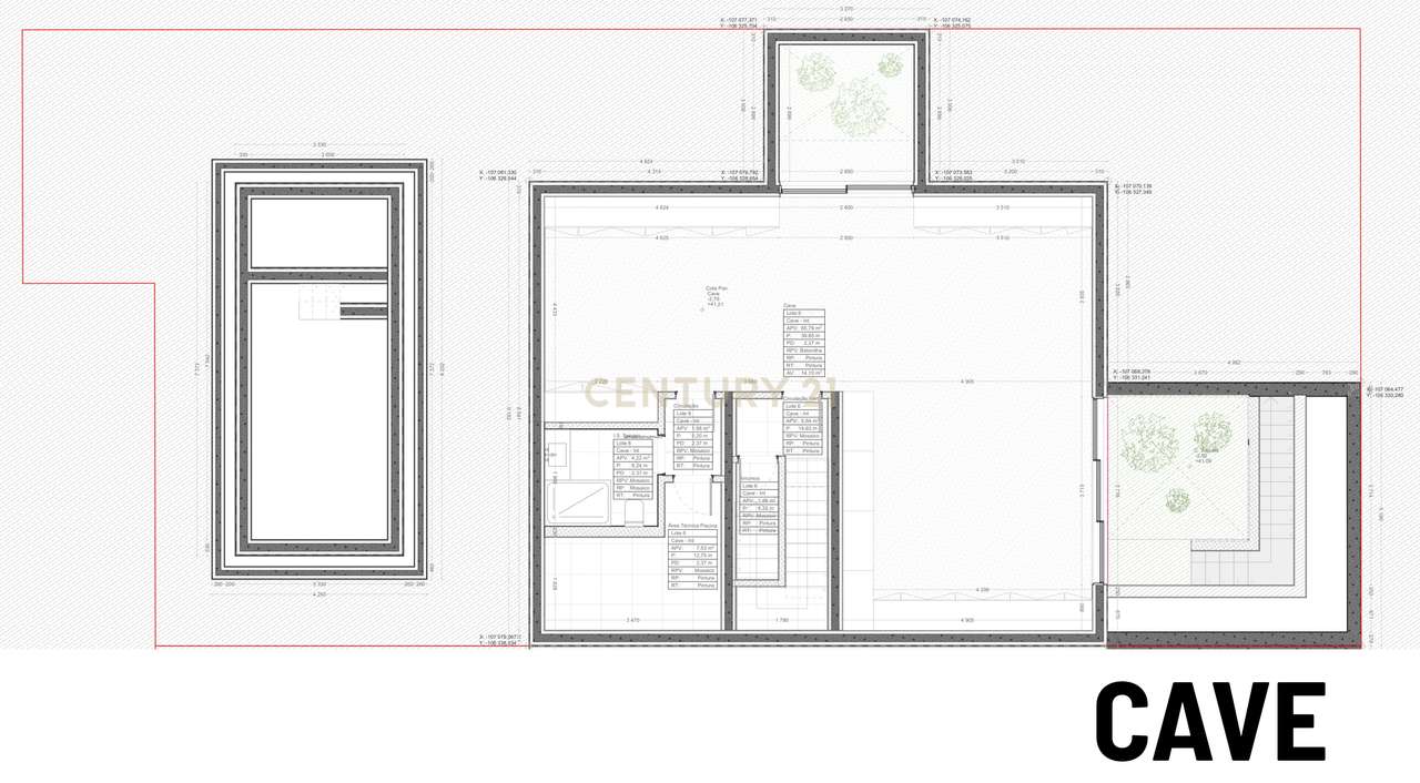 Lote de Terreno com projeto aprovado, fundações e cave-11