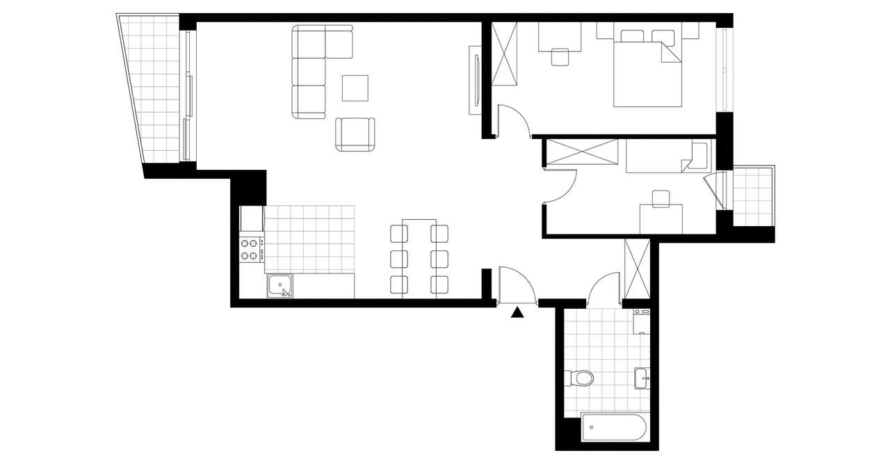 2-pokojowe mieszkanie 77m2 + balkon Bez Prowizji - Pełny obrazek: 3/8