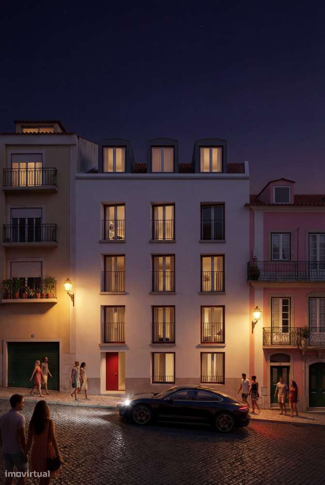 Vista rio e dois pisos para viver Lisboa | T2 Duplex em Sta. Apolónia-6