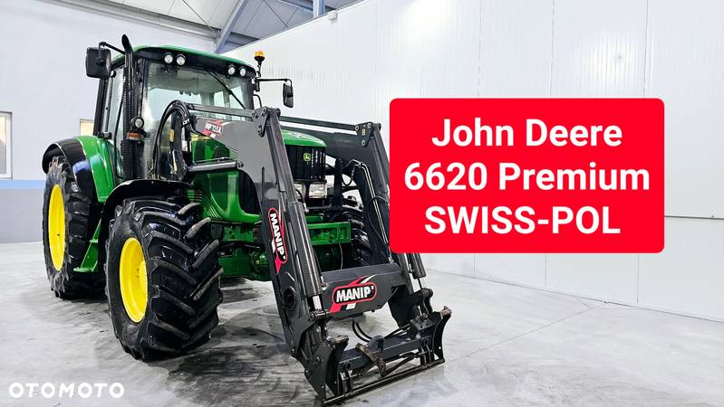 John Deere 6620 Premium Ładowacz TLS Klimatyzacja 6520 SE 6820 AUTOPOWER - 2