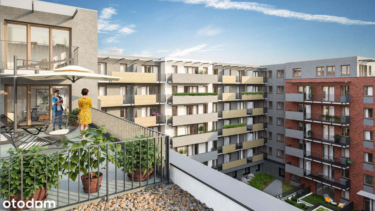 3-pokojowe mieszkanie 62m2 + balkon Bez Prowizji