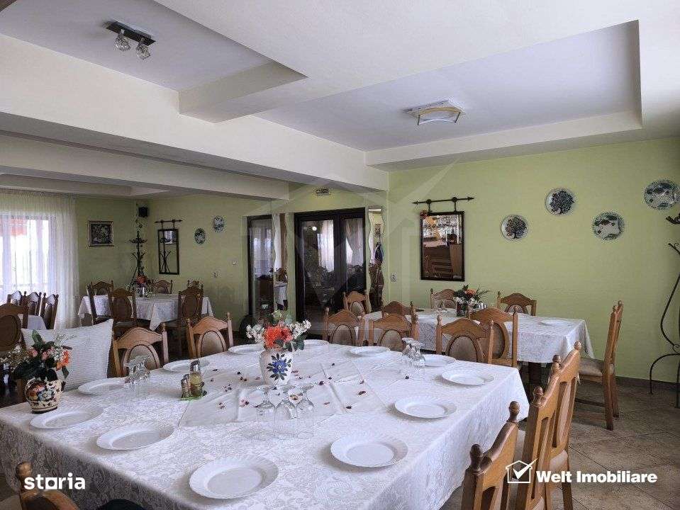 Pensiune 10 camere,  cu toate avizele,  DN1C, jud. Cluj - Imagine principală: 1/19