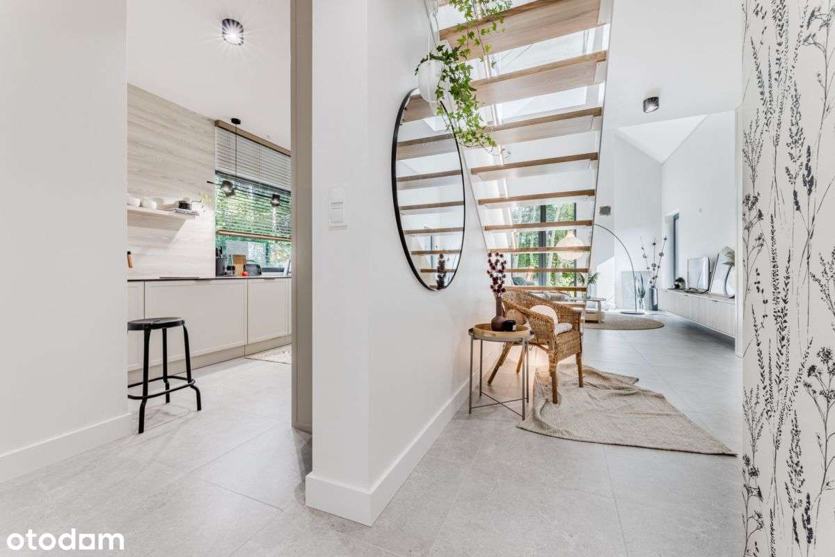 Nowoczesny dom z antresolą w otoczeniu lasu-8