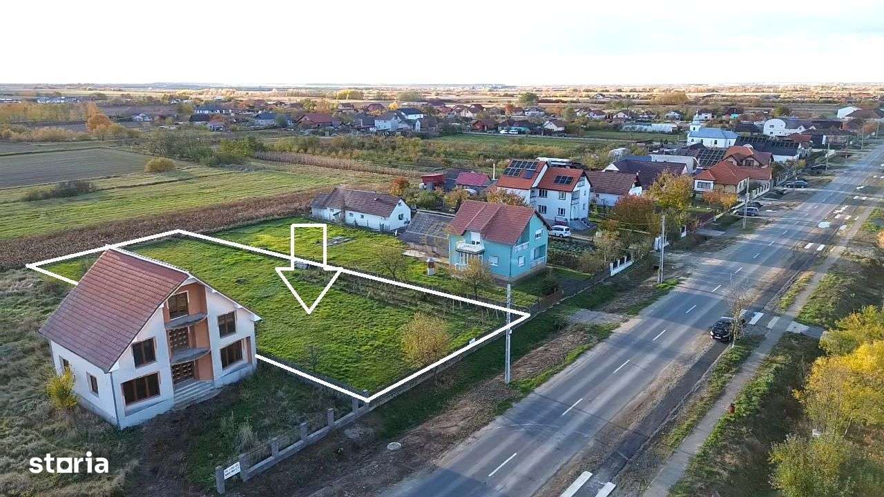 !NOU!Teren Intravilan 5km> Satu Mare/Strada Principala-1