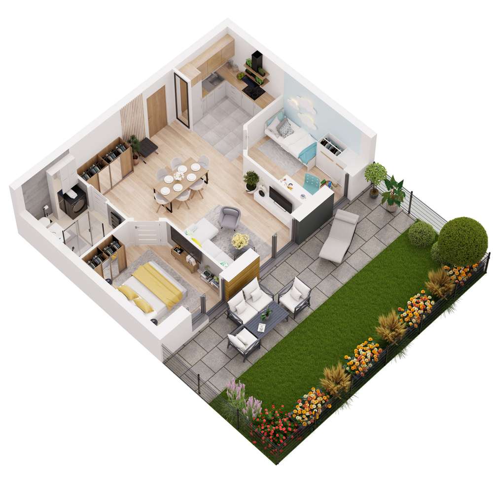 Twój przytulny kąt z własnym ogródkiem - Pełny obrazek: 2/7