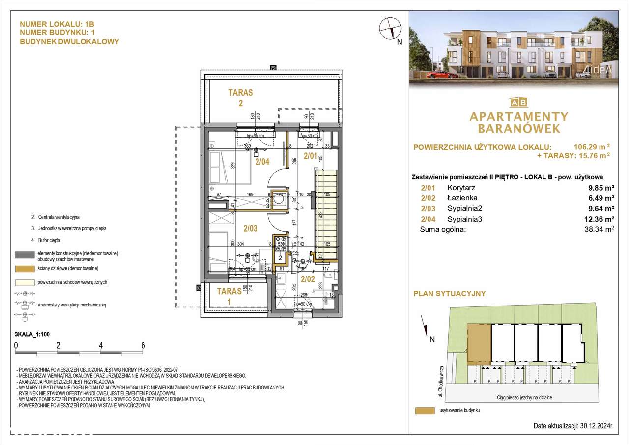 Baranówek 5 pokoi, 2 tarasy, z miejscem postojowym i komórką lok.-10