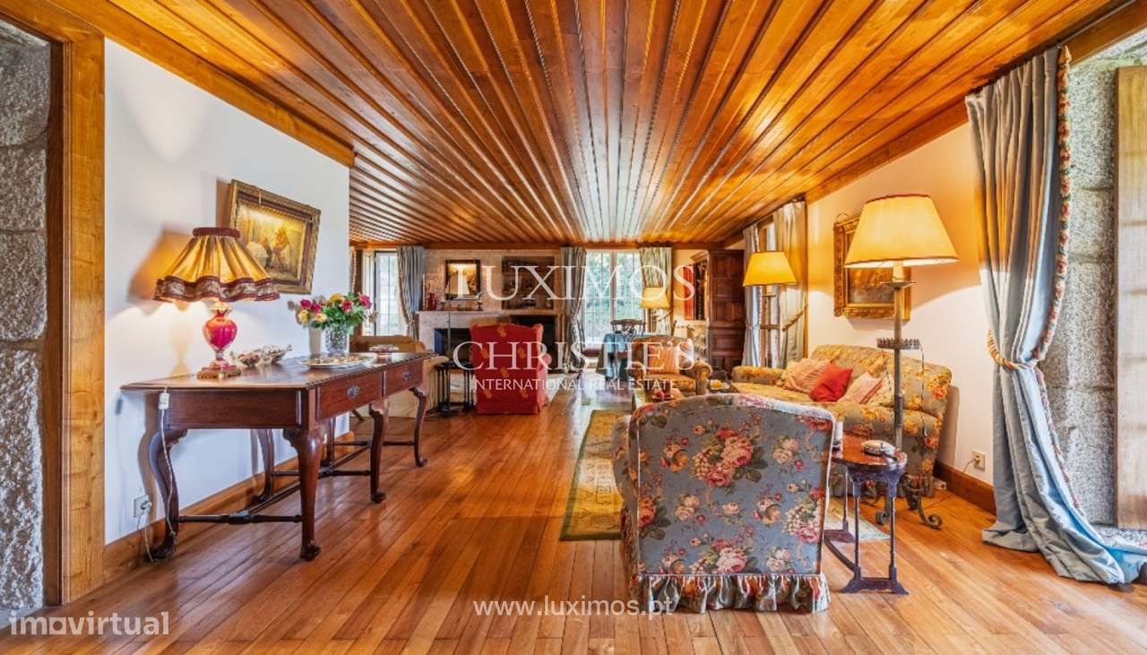 Quinta da Mata com duas casas e piscina para venda em Ponte de Lima - Grande imagem: 4/25