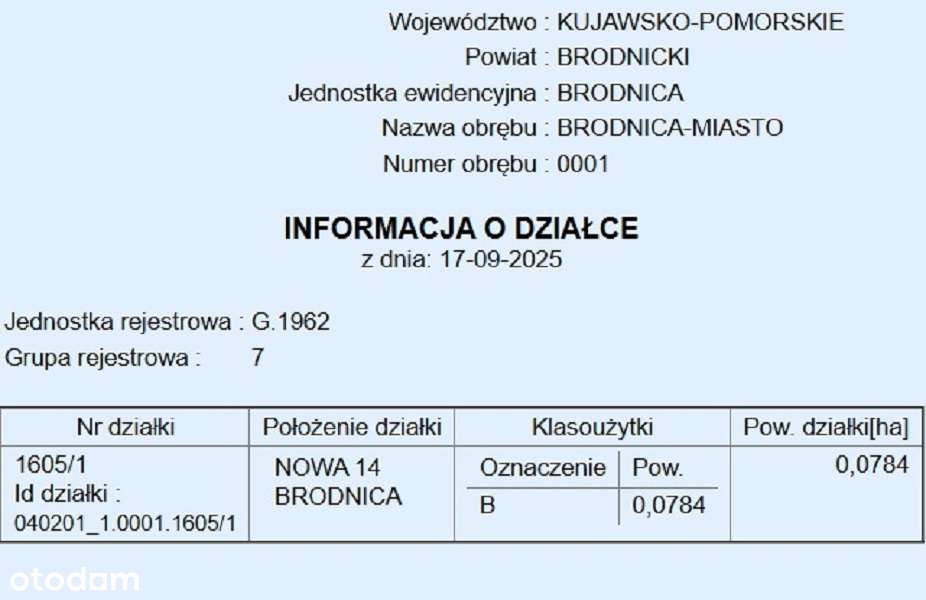 Nowa. Działka pod zabudowę jednorodzinną z dopuszczeniem usług - Pełny obrazek: 4/12