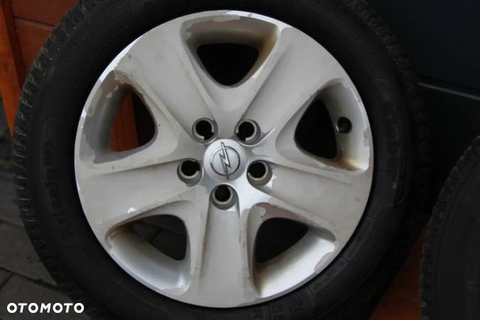 FELGI STALOWE STRUKTURALNE DEKLE OPONY ZIMOWE OPEL ZAFIRA A B ASTRA H MERIVA B VECTRA C SIGNUM R16 205/55 5X110 - 19