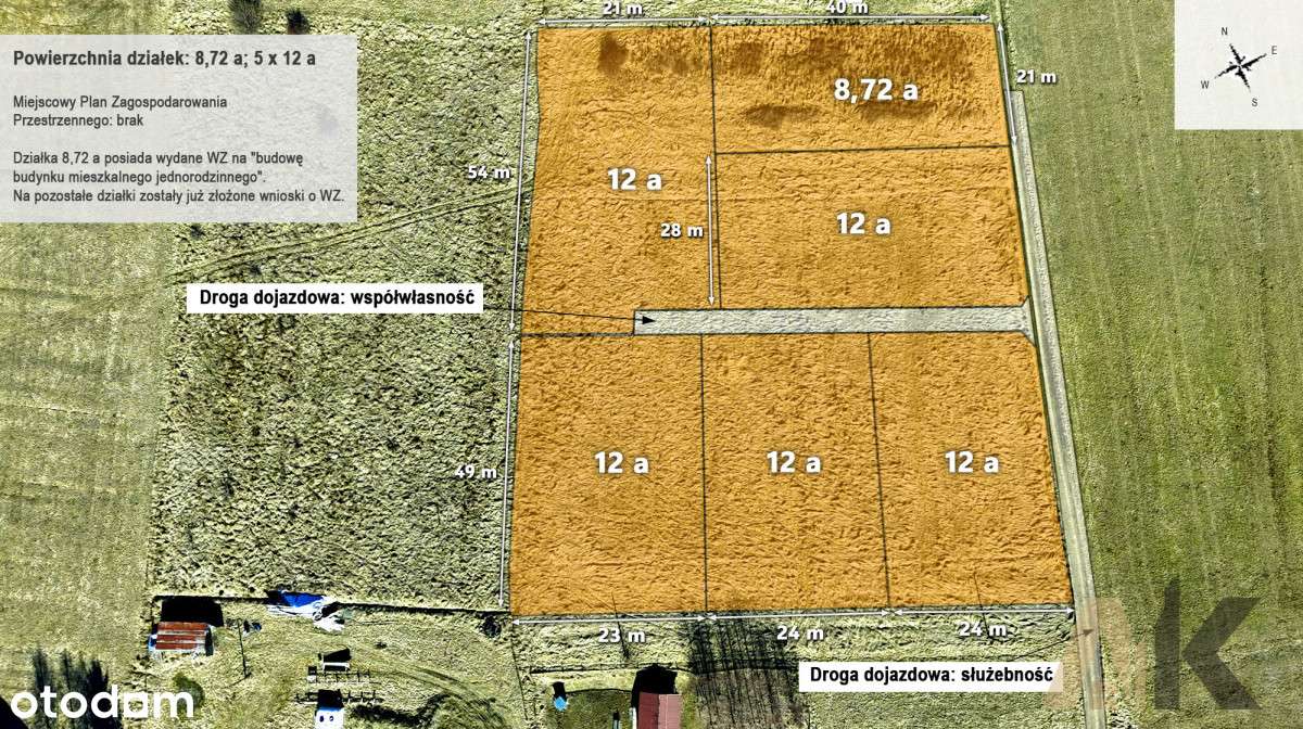 Malownicze działki w Pisarzowej z wydanymi WZ - Pełny obrazek: 4/17