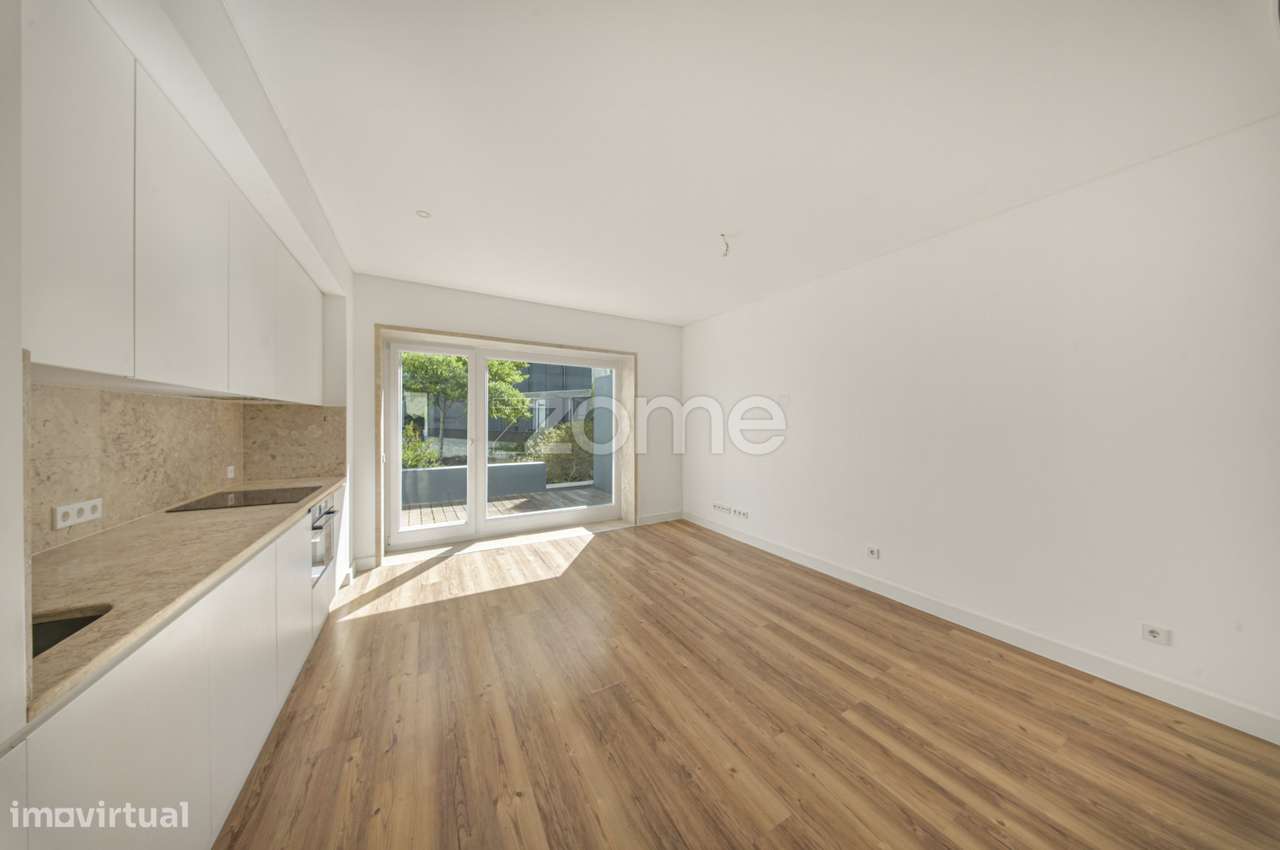 T1 com Terraço para Jardim - Grande imagem: 5/17