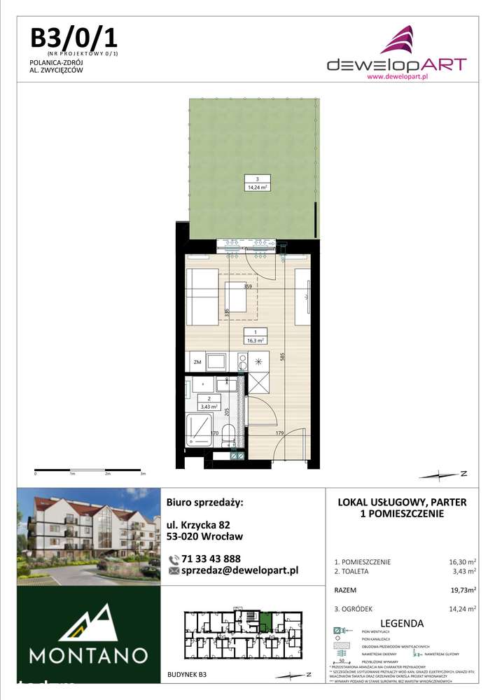 Montano | apartament 1-pok. | B3/0/1 - Pełny obrazek: 2/7