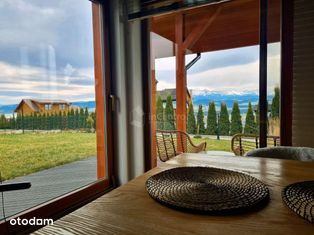 Piękne wnętrze, widok na j. Czorsztyńskie i Tatry