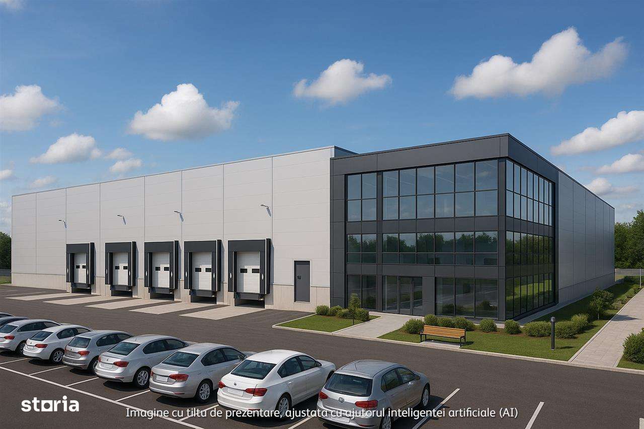 Spatii industriale si birouri 1700 mp in Popesti-Leordeni - Imagine principală: 3/4