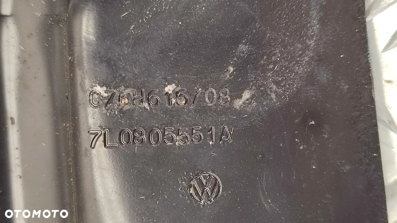 VW TOUAREG 7L 03-09R WZMOCNIENIE ZDERZAKA PRZOD 7L0805551 A - 4