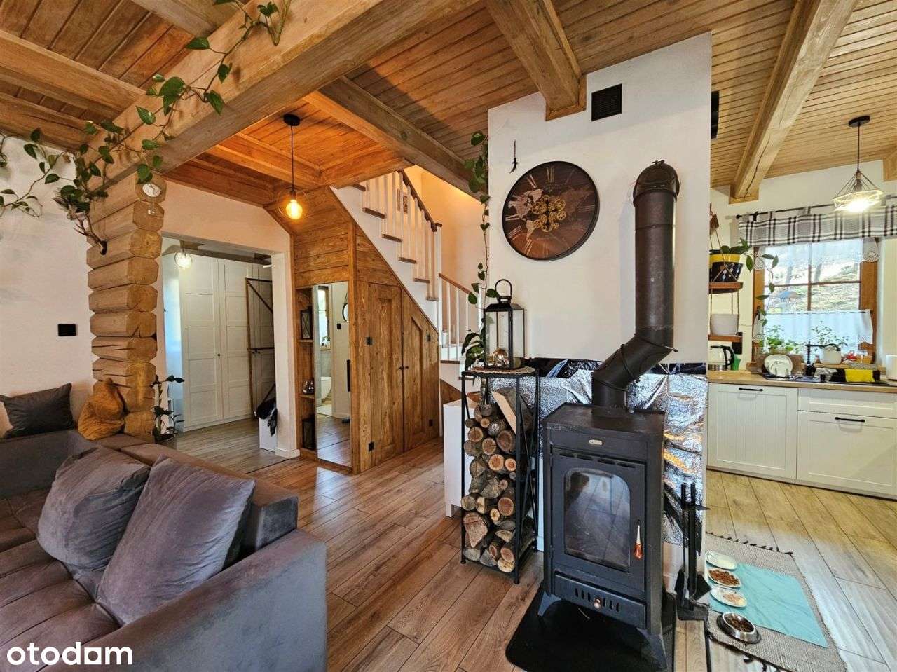 Drewniany dom 100 m² Trzebunia.-7