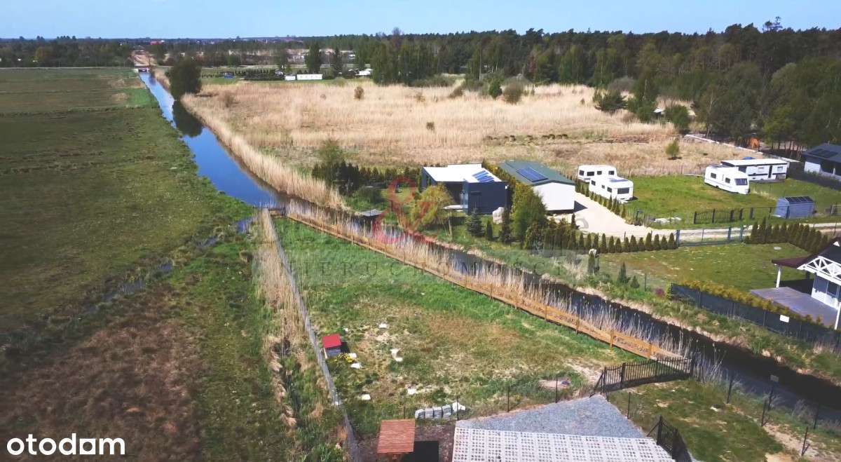 Działka nad rzeką blisko plaży! Ostrowo - Pełny obrazek: 2/9