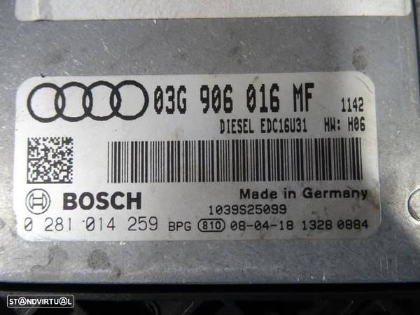 Centralina De Motor Audi A6 (4F2, C6)  03G906016mf / 0281014259 / 03G - 2