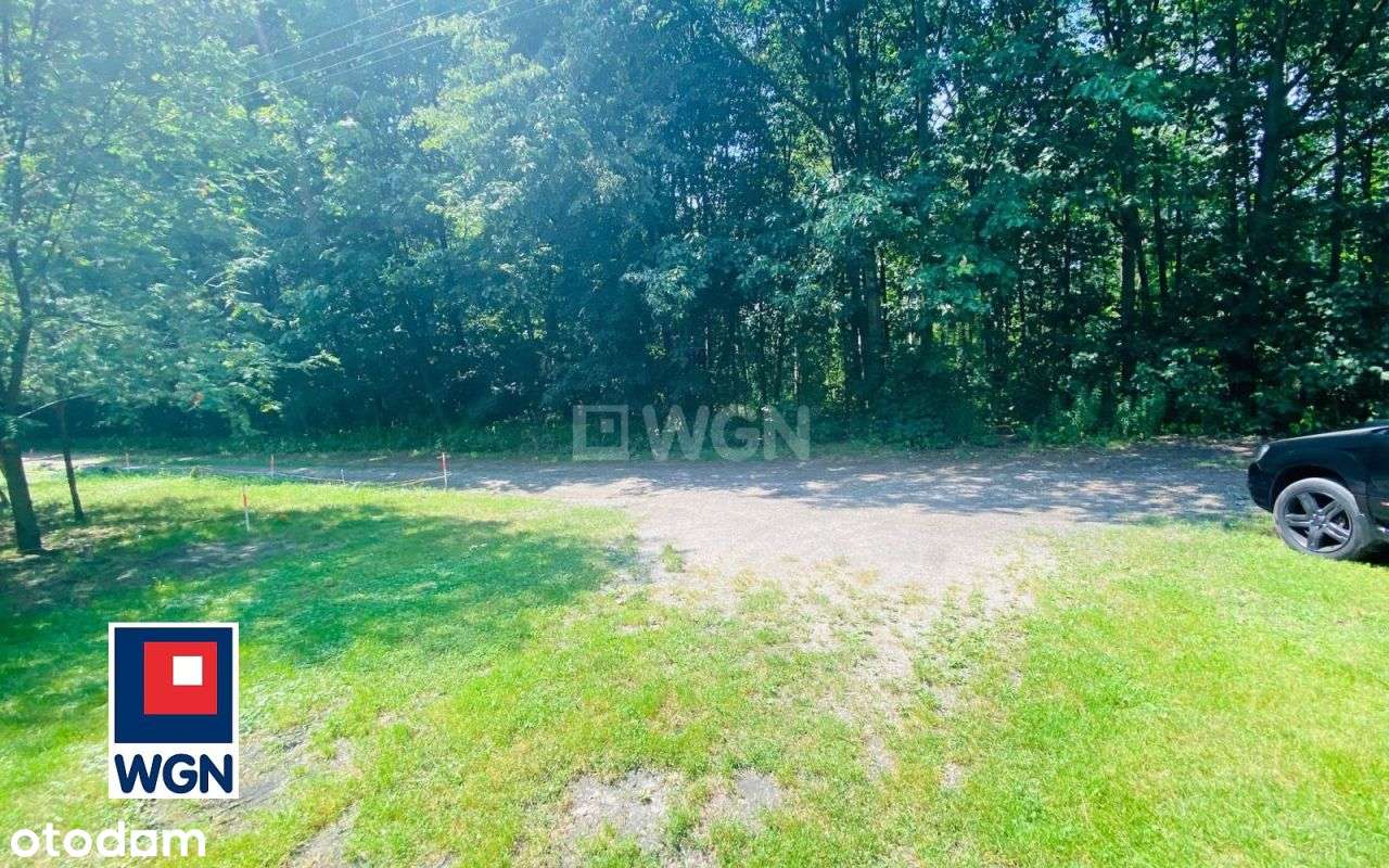 Klimatyczna działka przy lesie Kazimierz Górniczy-6