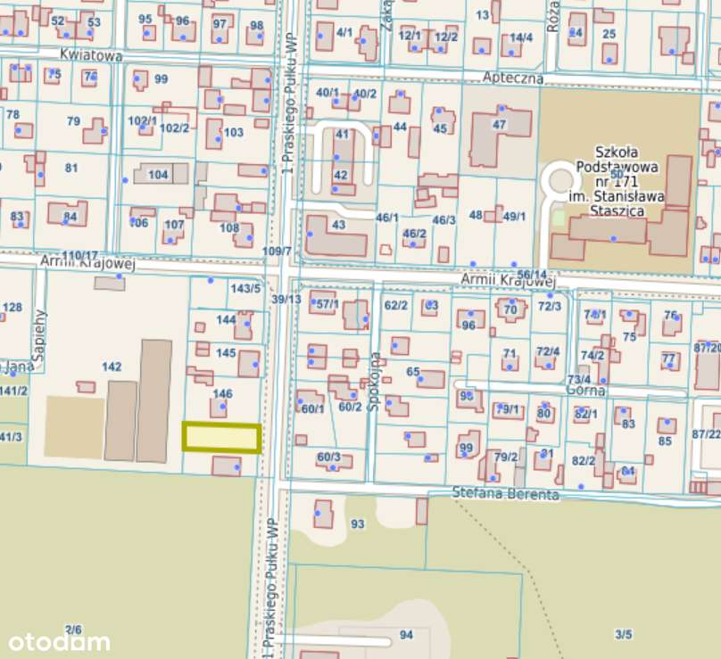 Działka z warunkami zabudowy w centrum Wesołej – pod dom lub usługi - Pełny obrazek: 4/8