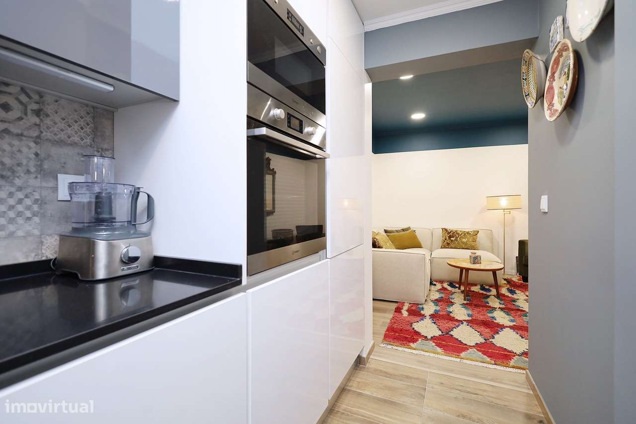 Apartamento T2  - Santos - Charme - Renovado-15