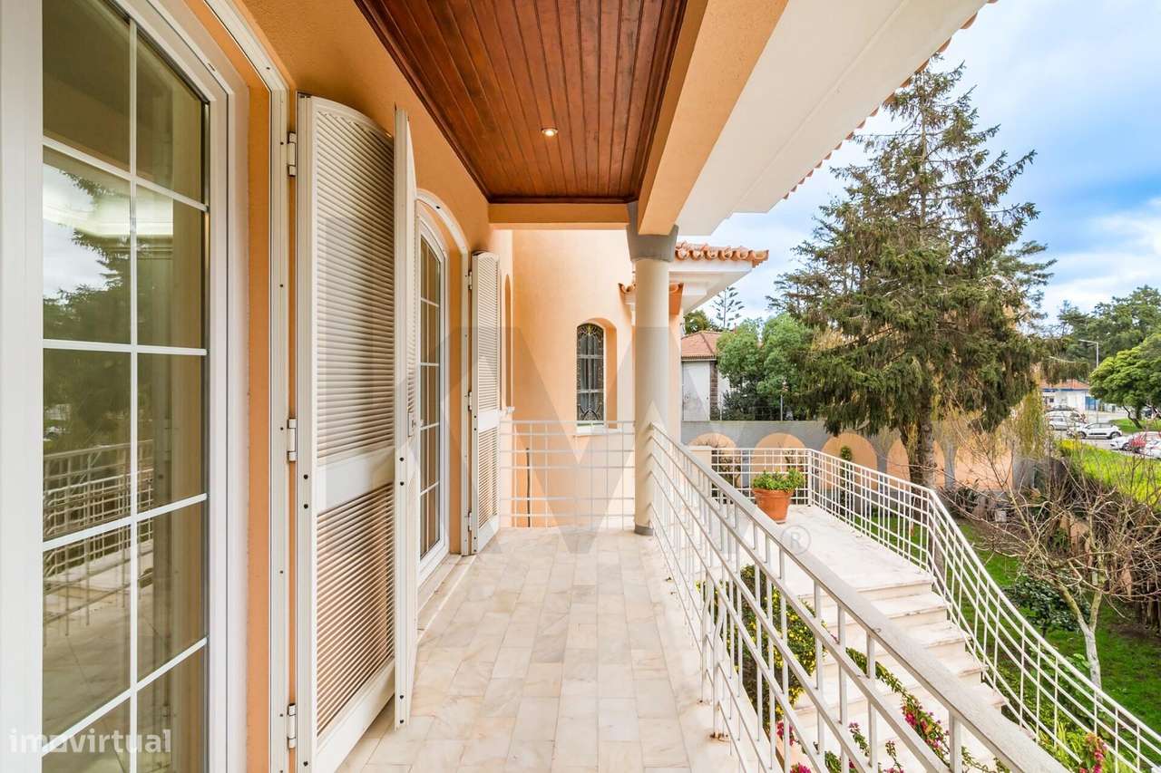 Moradia T5 com piscina aquecida em Mem Martins. - Grande imagem: 5/32