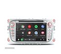 AUTO RADIO ANDROID 10.0 GPS ECRA TACTIL 7" PARA FORD CINZENTO - 8