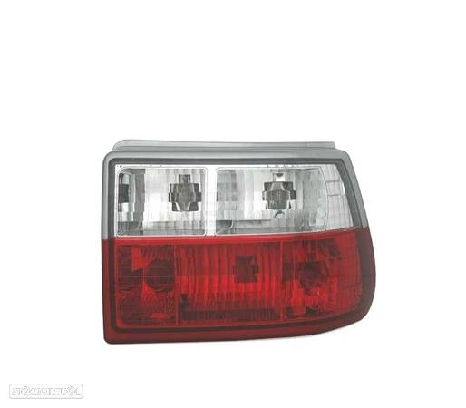 FAROLINS TRASEIROS PARA OPEL ASTRA F 91-98 VERMELHO BRANCO - 3