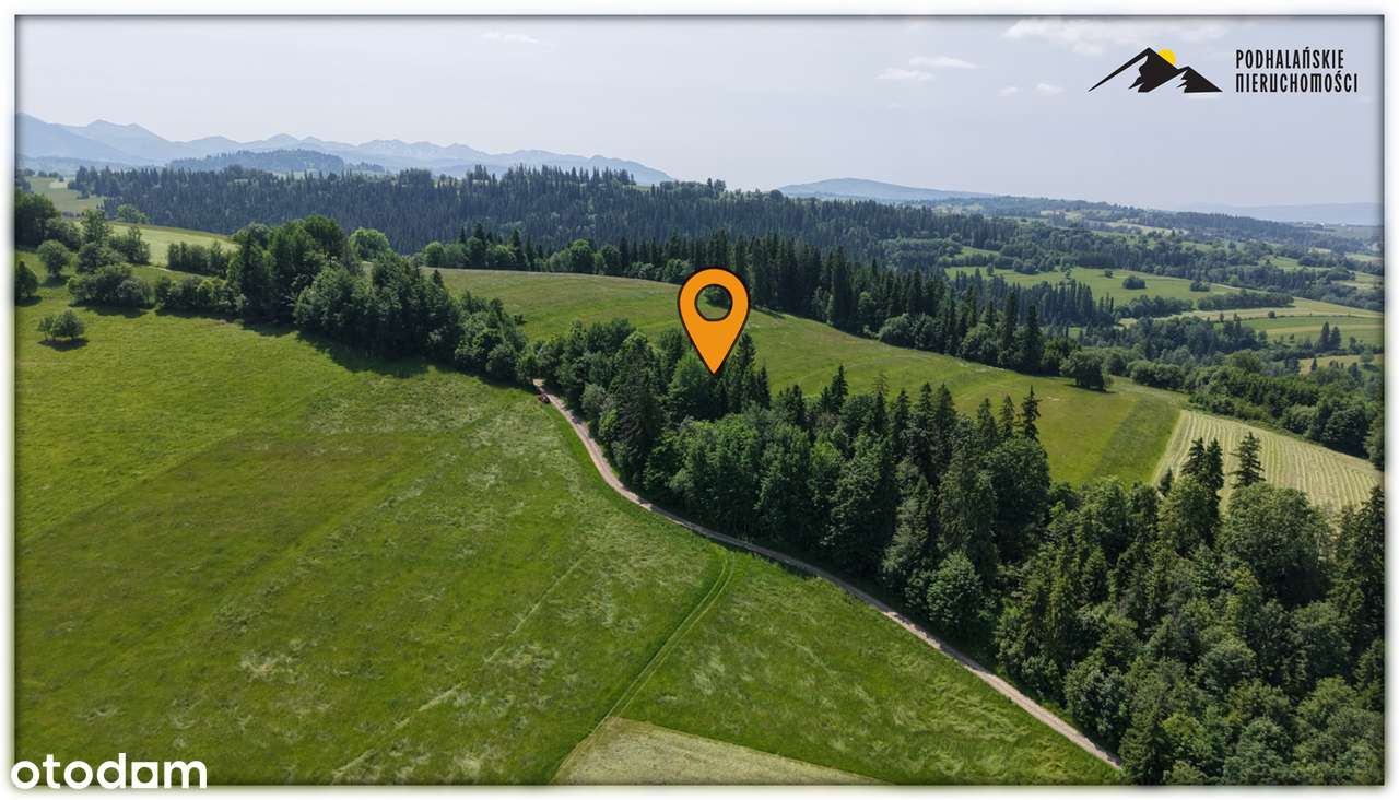 Działka z ładnym widokiem i formalnym dojazdem w Ratułowie-3