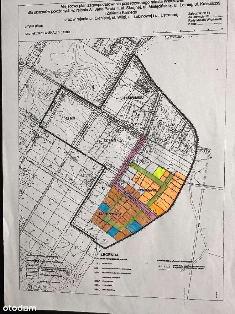Działka budowlana, 1204 m2, Włocławek Michelin - Pełny obrazek: 4/20