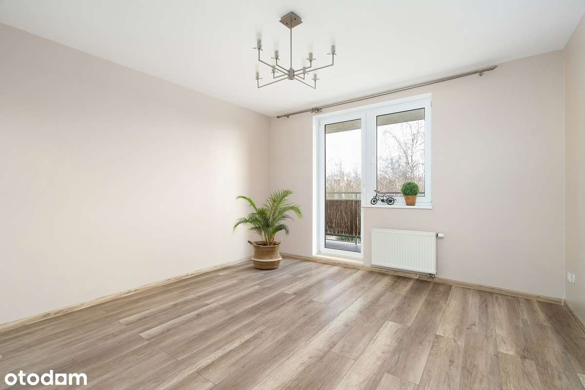 Mieszkanie 50 m², 2 pokoje, z pięknym widokiem na zieleń, Naramowice