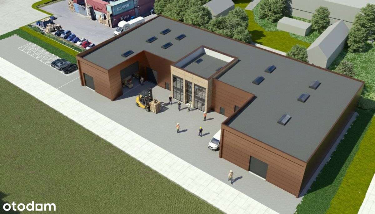 Hala 622 m2 z zapleczem biurowym 98 m2 | Lublin - Pełny obrazek: 4/5